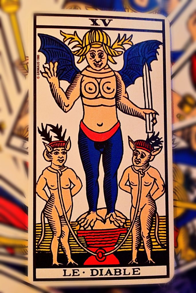 Tarot Diabeł 